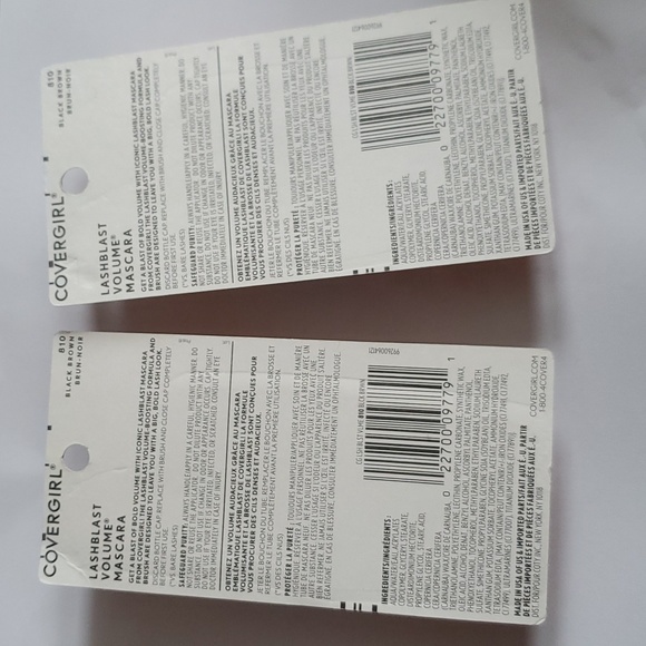 Lot Of 2 Covergirl Lash Blast Volume Mascara 810 Black Brown×2 New And Sealed - Picture 2 of 4